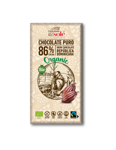 Chocolate 86% Eco 100gr