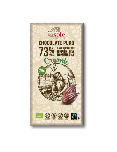 Chocolate 73% Eco 100gr