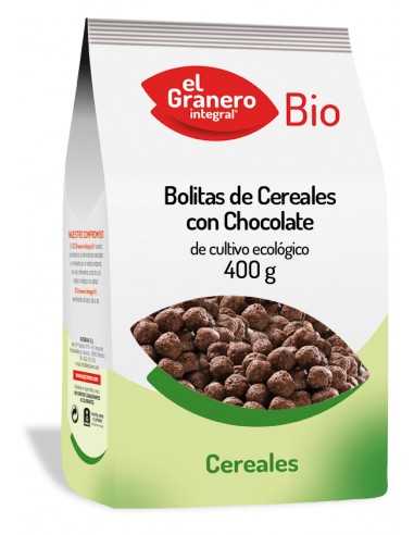 Bolitas de Cereales con Chocolate ecológico